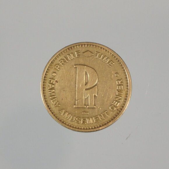 Vintage 5 Token Coin Lot Guardian Angel Eagle Stars Belmont Park Sawgrass Lanes - Picture 9 of 13